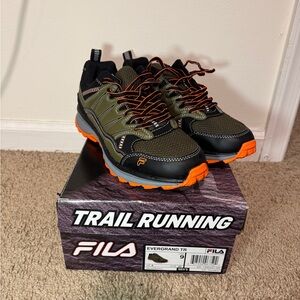 Fila Running Trail Shoes Mens 9